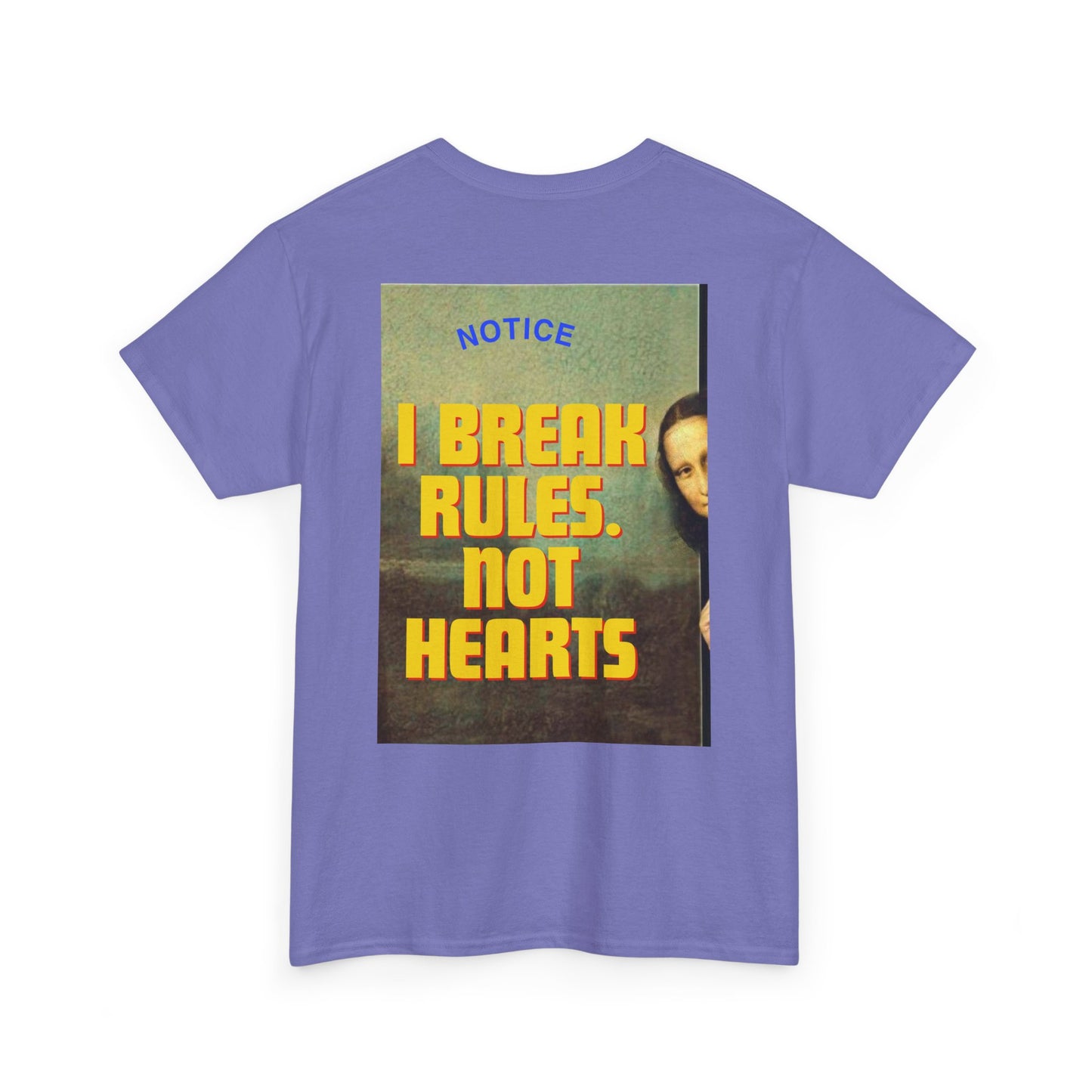 'I Break Rules, Not Hearts' women's t shirt