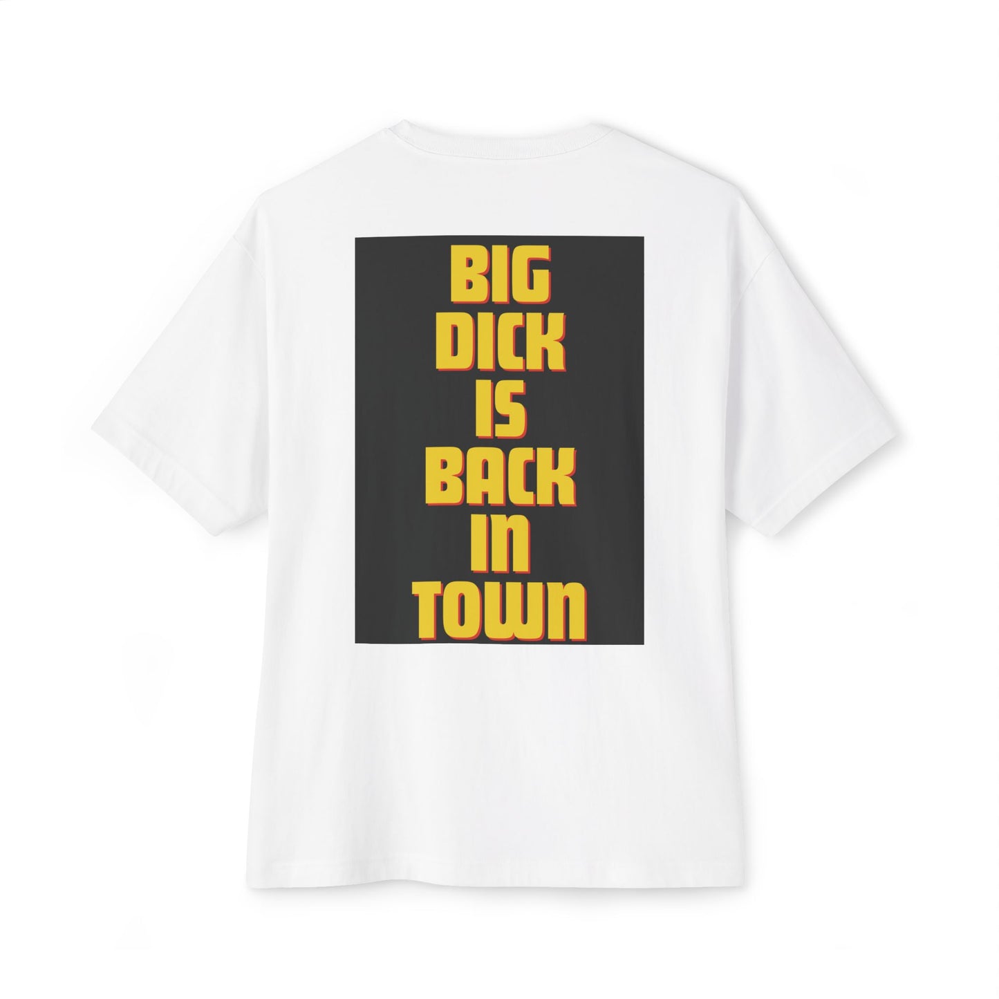 Back in Town Oversized T shirt