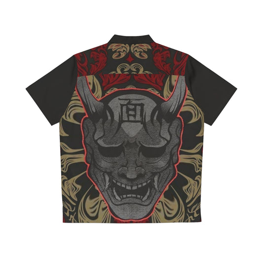 Devil print Hawaiian Shirt