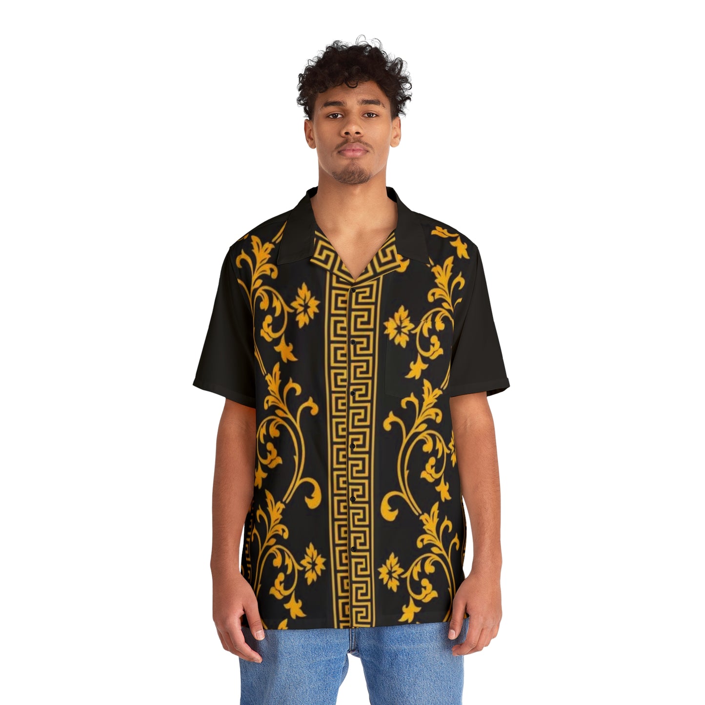 Tropical Floral Hawaiian Shirt