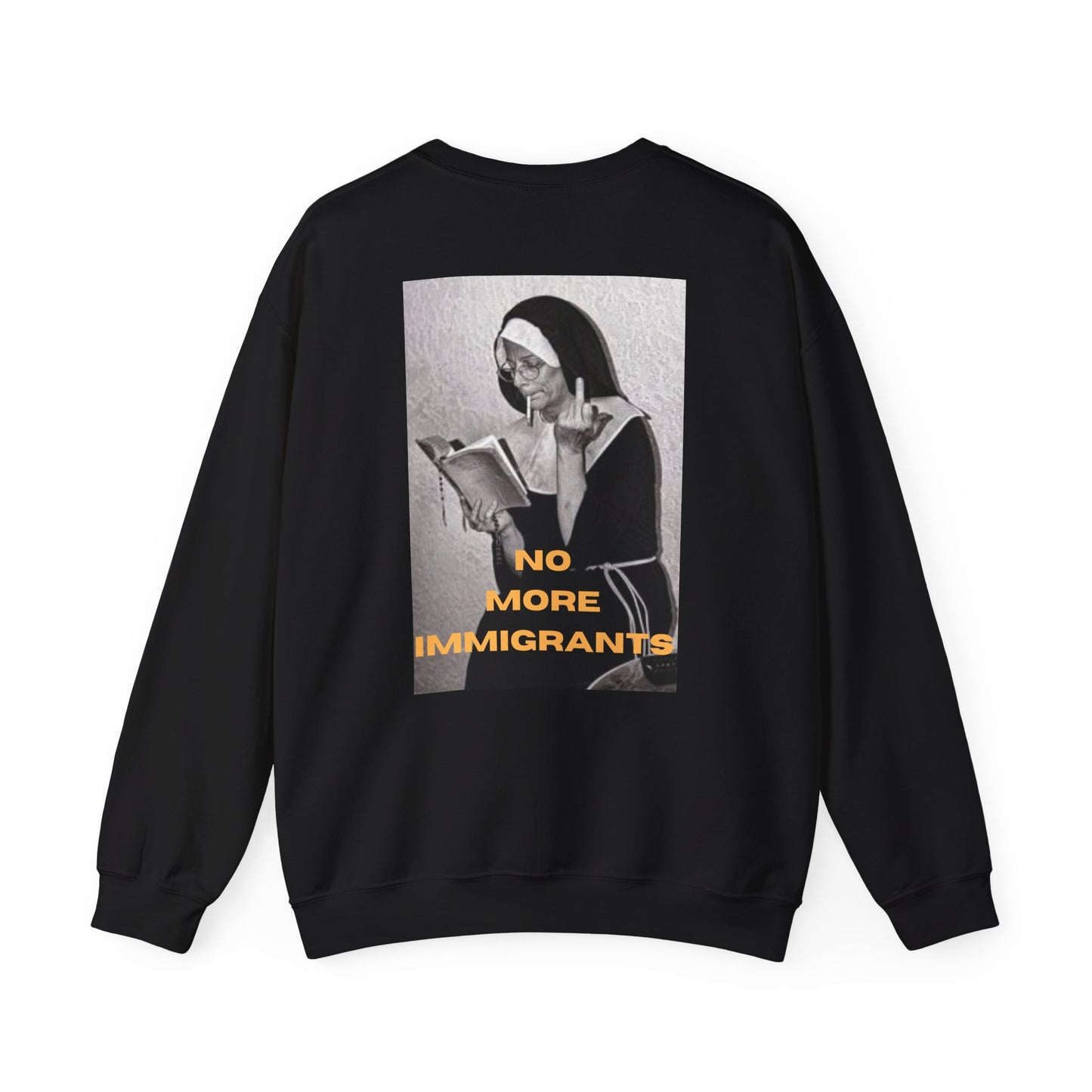 Sweat-shirt « Plus d'immigrants »