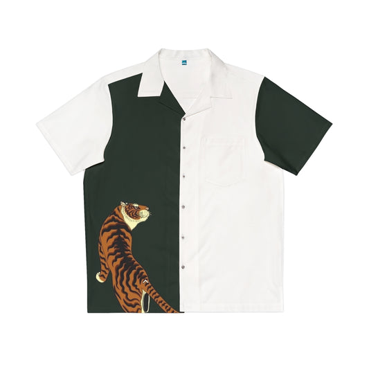 Tropical Tiger Hawaiian Shirt