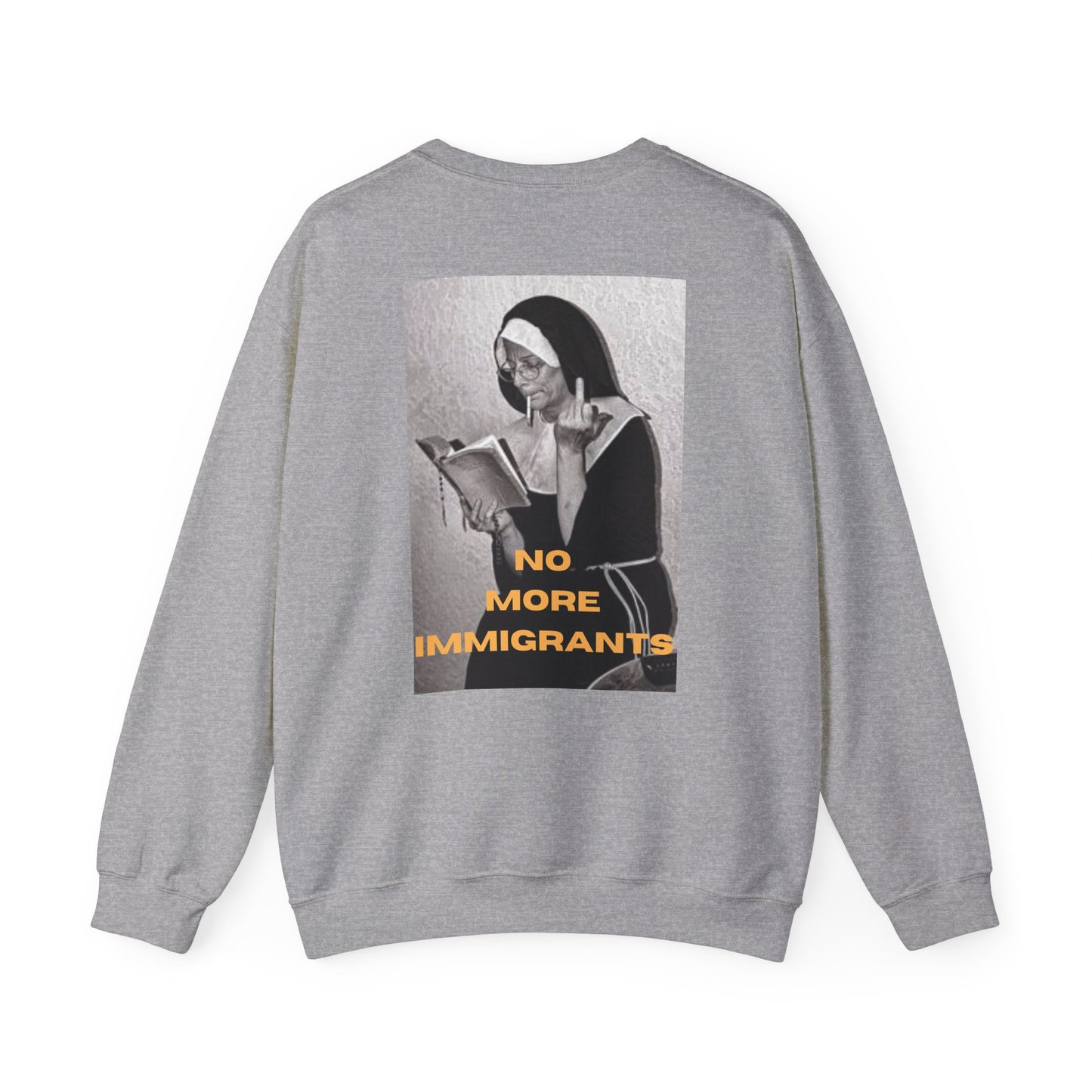 Sweat-shirt « Plus d'immigrants »