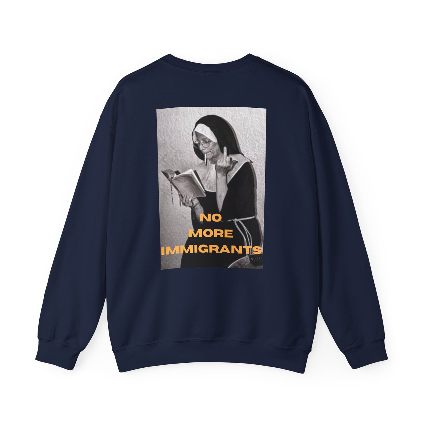 Sweat-shirt « Plus d'immigrants »