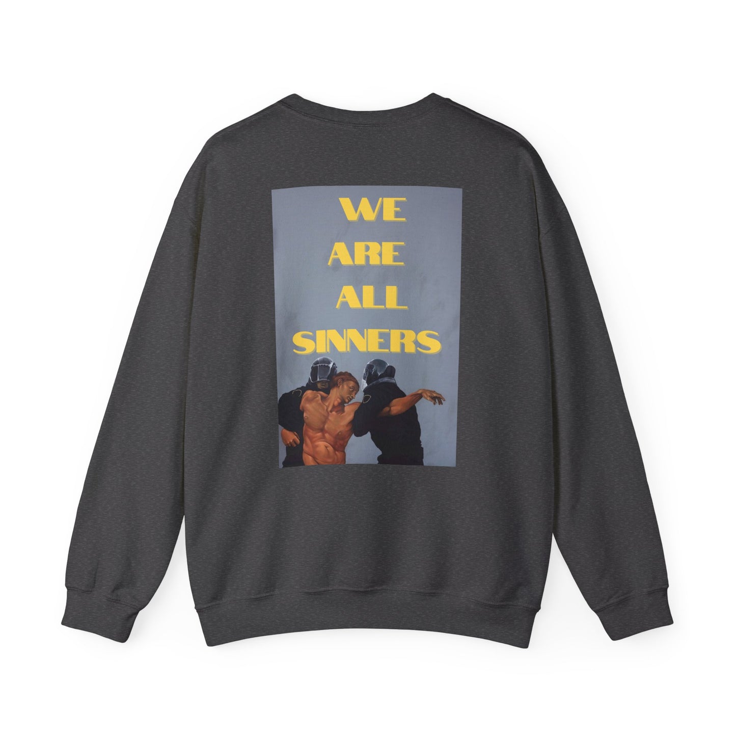 Sweat-shirt unisexe - NOUS SOMMES TOUS DES PÉCHEURS 