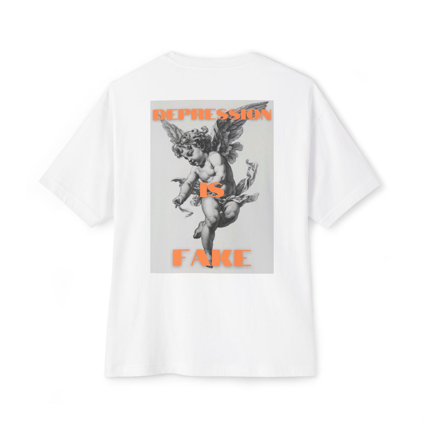 'Depression is Fake' Oversize T-Shirt