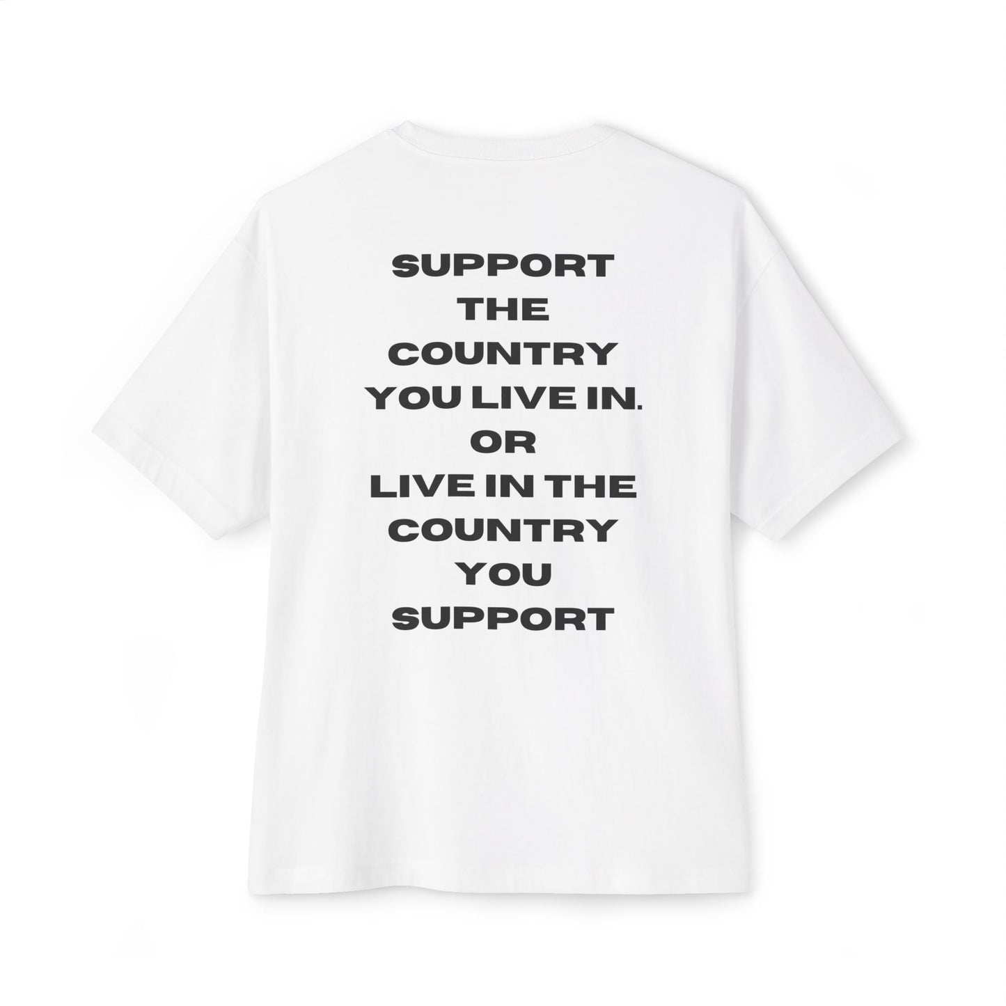 Support the country Viral -Oversize T shirt